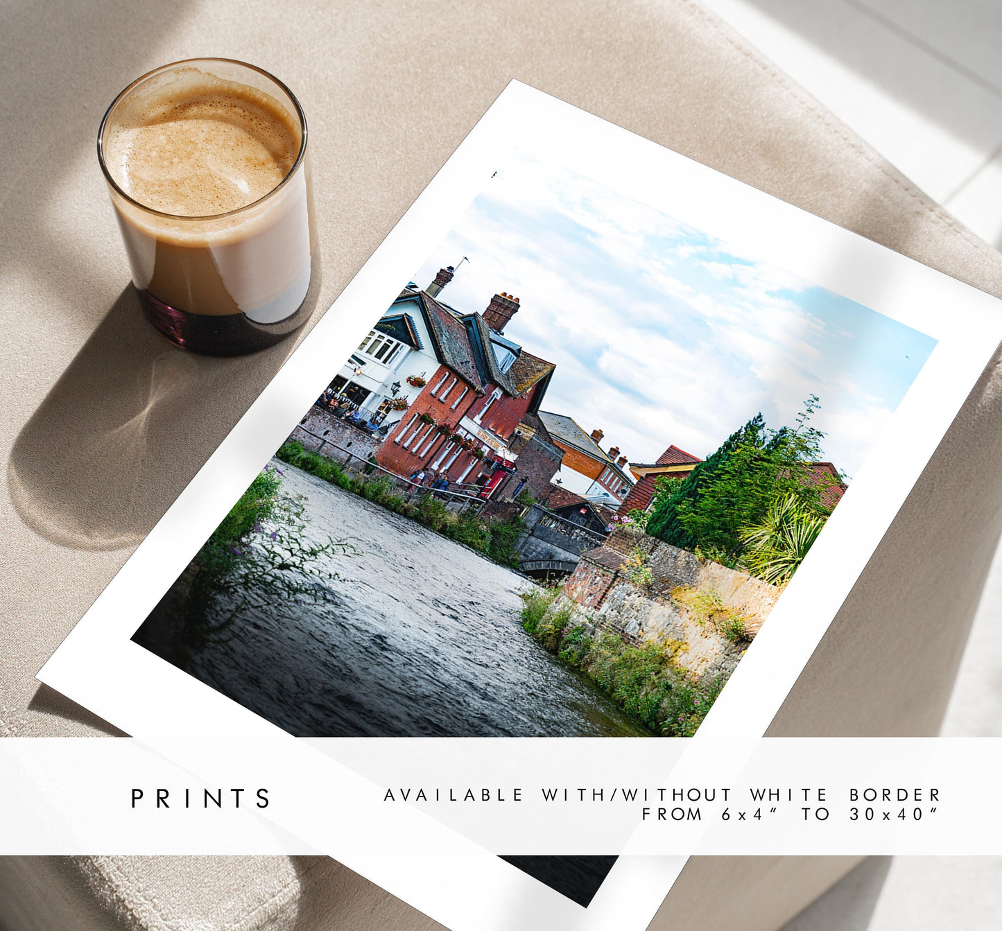Winchester Photography Print - Hampshire Photography Prints - Wall Art -  Frame and Canvas Options - Portrait  - UK