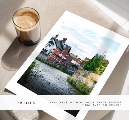 Winchester Photography Print - Hampshire Photography Prints - Wall Art -  Frame and Canvas Options - Portrait  - UK