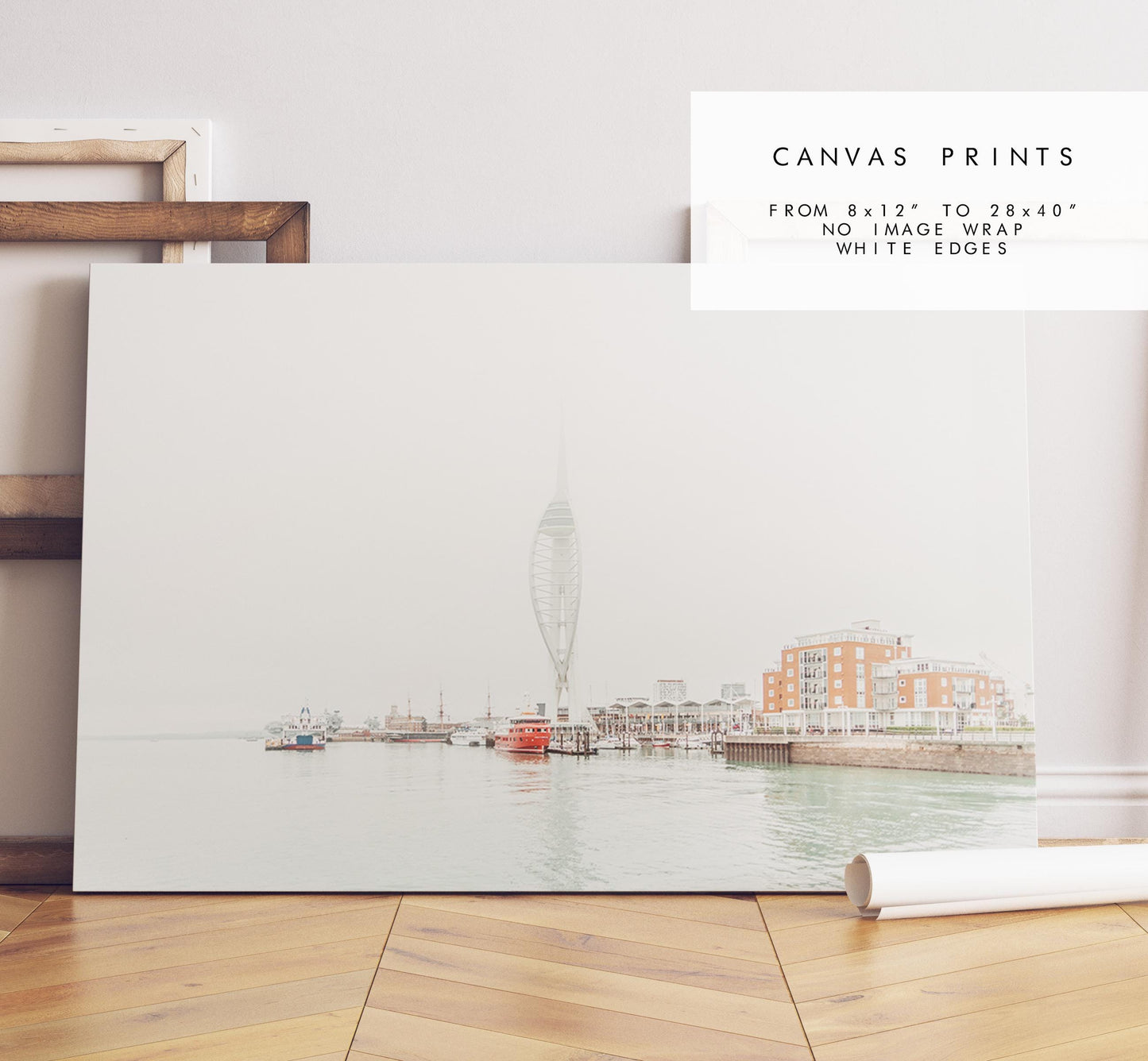 Spinnaker Tower - Photography Print - Portsmouth and Southsea Prints - Wall Art -  Frame and Canvas Options - Landscape