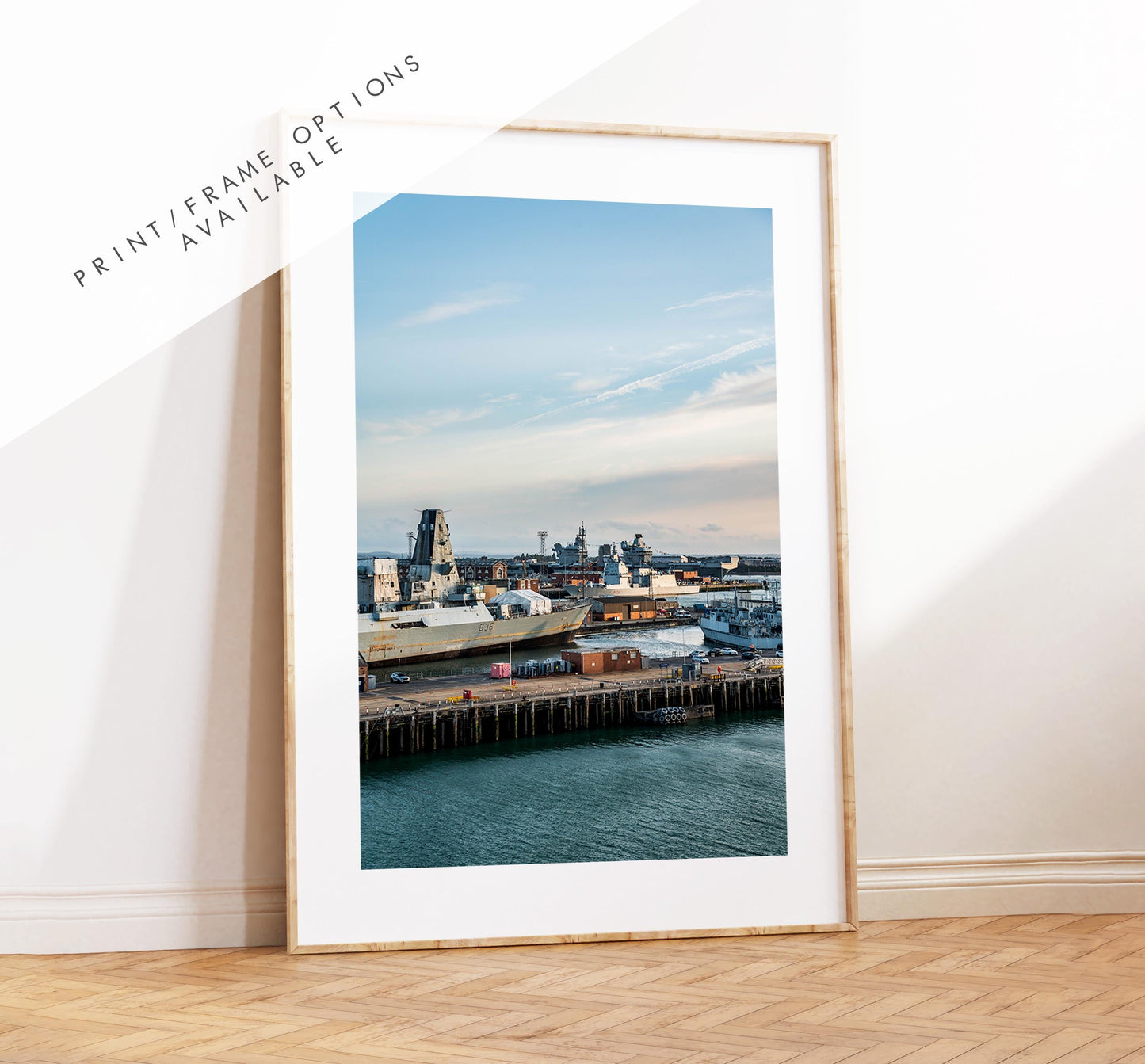 Portsmouth Dockyard - Photography Print - Portsmouth and Southsea Prints - Wall Art -  Frame and Canvas Options - Portrait