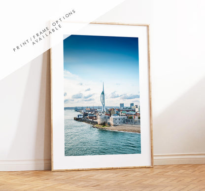 Portsmouth Print -  Photography Print - Portsmouth and Southsea Prints - Wall Art -  Frame and Canvas Options - Portrait