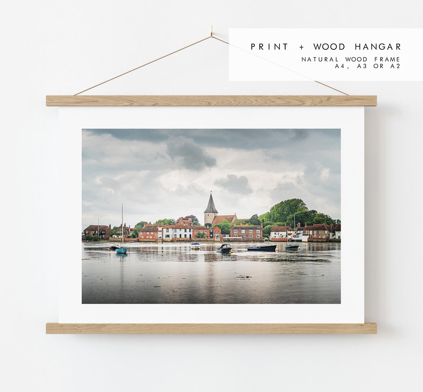 Bosham Print - West Sussex Photography Prints - Wall Art -  Frame and Canvas Options - Landscape  - UK