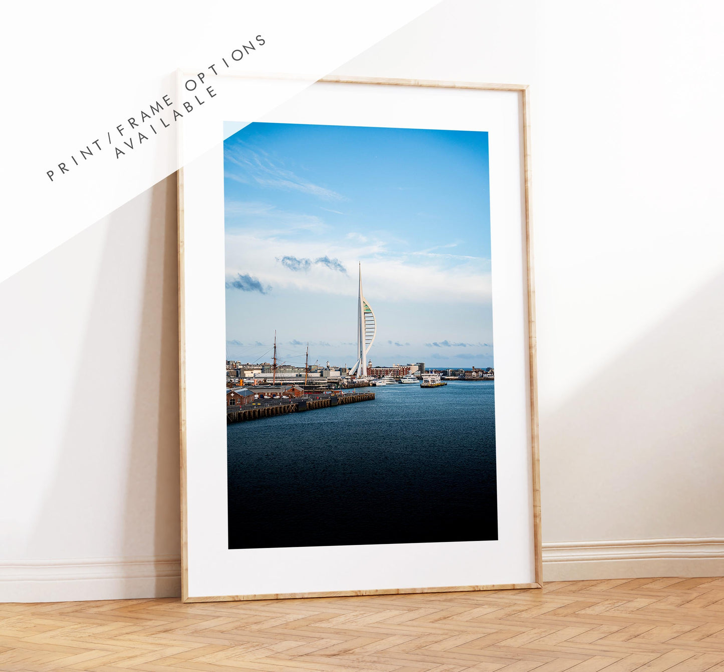 Spinnaker Tower - Photography Print - Portsmouth and Southsea Prints - Wall Art -  Frame and Canvas Options - Portrait