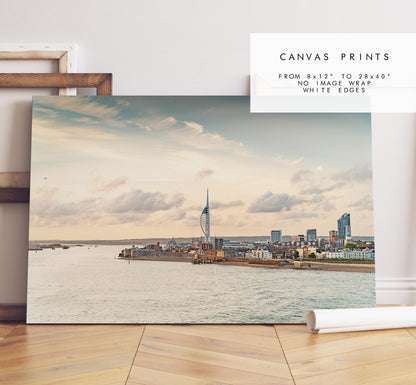 Portsmouth Sunset - Photography Print - Portsmouth and Southsea Prints - Wall Art -  Frame and Canvas Options - Landscape