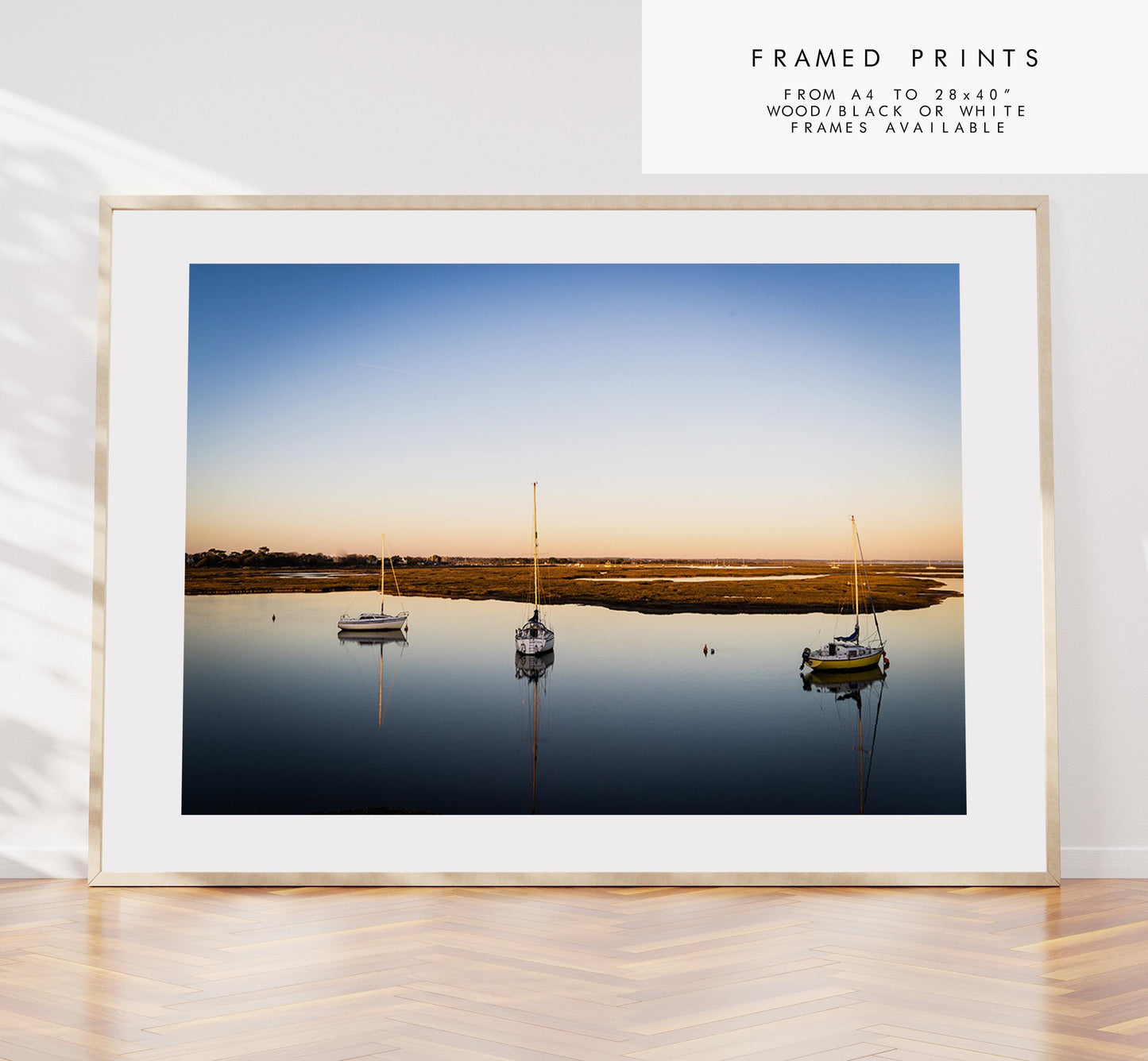 Keyhaven Photography Print - Hampshire Photography Prints - Wall Art -  Frame and Canvas Options - Landscape  - UK