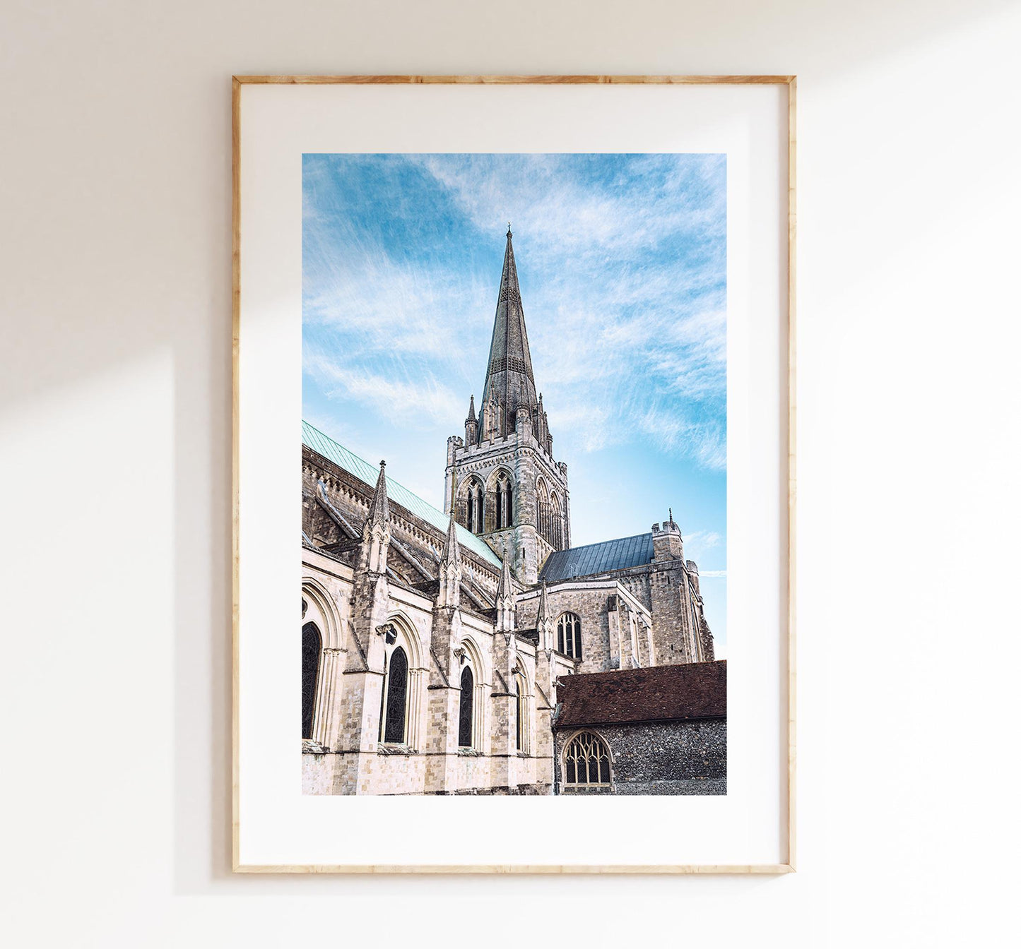 Chichester Print - West Sussex Photography Prints - Wall Art -  Frame and Canvas Options - Portrait  - UK