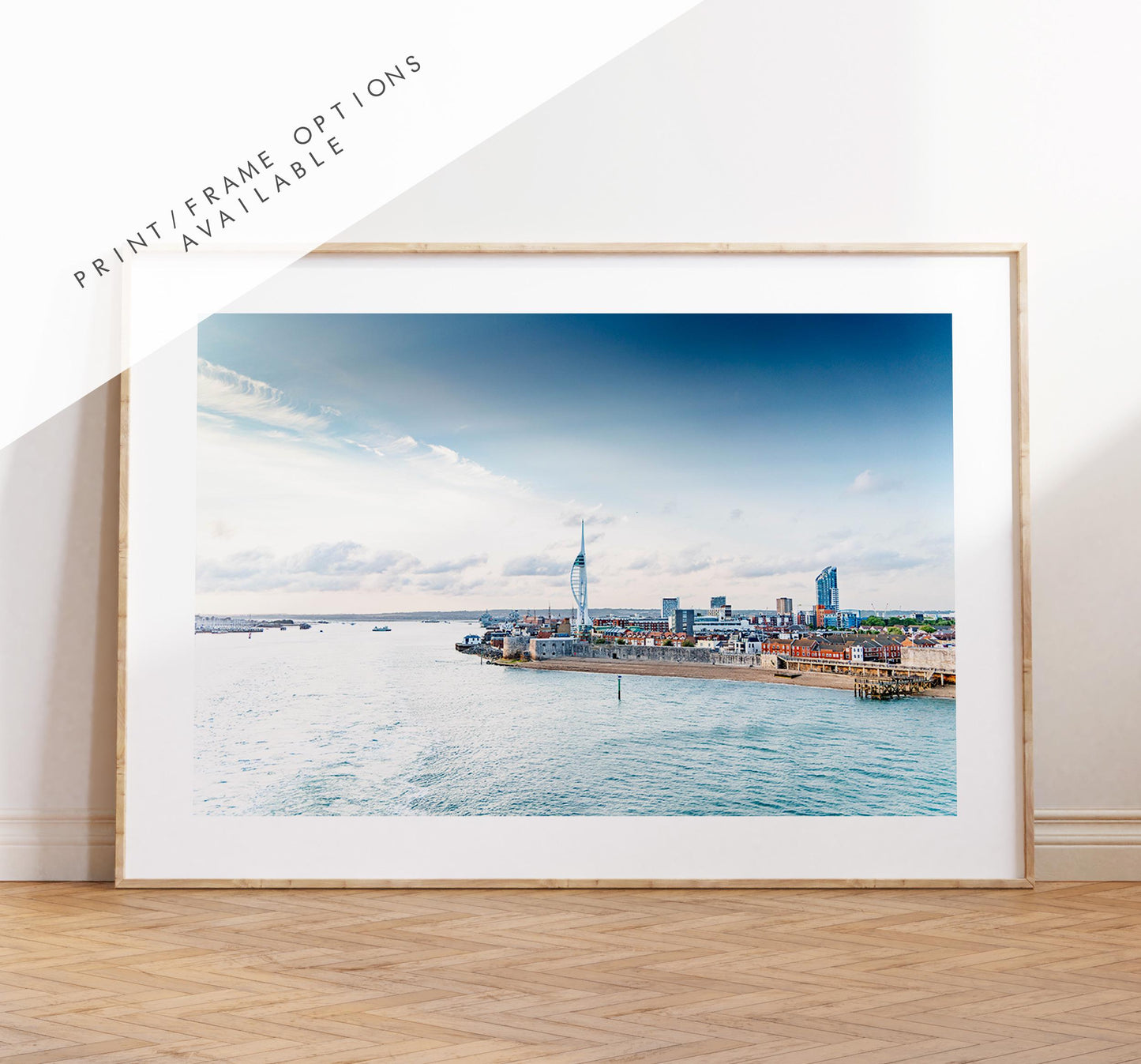 Portsmouth Print - Photography Print - Portsmouth and Southsea Prints - Wall Art -  Frame and Canvas Options - Landscape