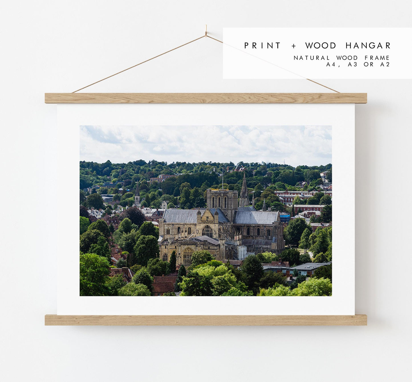 Winchester Photography Print - Hampshire Photography Prints - Wall Art -  Frame and Canvas Options - Landscape  - UK