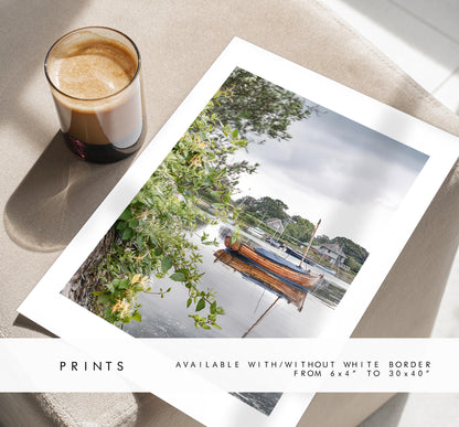 Bosham Photography Print - West Sussex Photography Prints - Wall Art -  Frame and Canvas Options - Portrait  - UK