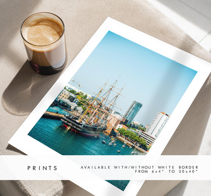 Warrior - Photography Print - Portsmouth and Southsea Prints - Wall Art -  Frame and Canvas Options - Portrait