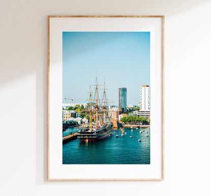 Warrior - Photography Print - Portsmouth and Southsea Prints - Wall Art -  Frame and Canvas Options - Portrait