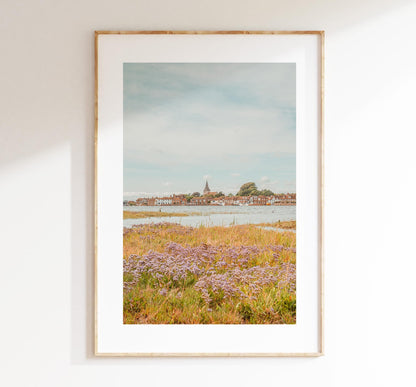 Bosham Print - West Sussex Photography Prints - Wall Art -  Frame and Canvas Options - Portrait  - UK