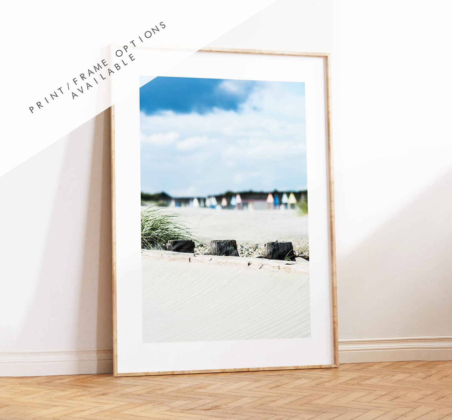 West Wittering Photography Print - West Sussex Photography Prints - Wall Art -  Frame and Canvas Options - Portrait  - UK