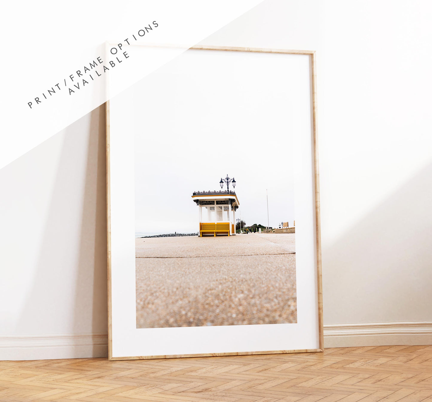 Southsea Shelters - Photography Print - Portsmouth and Southsea Prints - Wall Art -  Frame and Canvas Options - Portrait