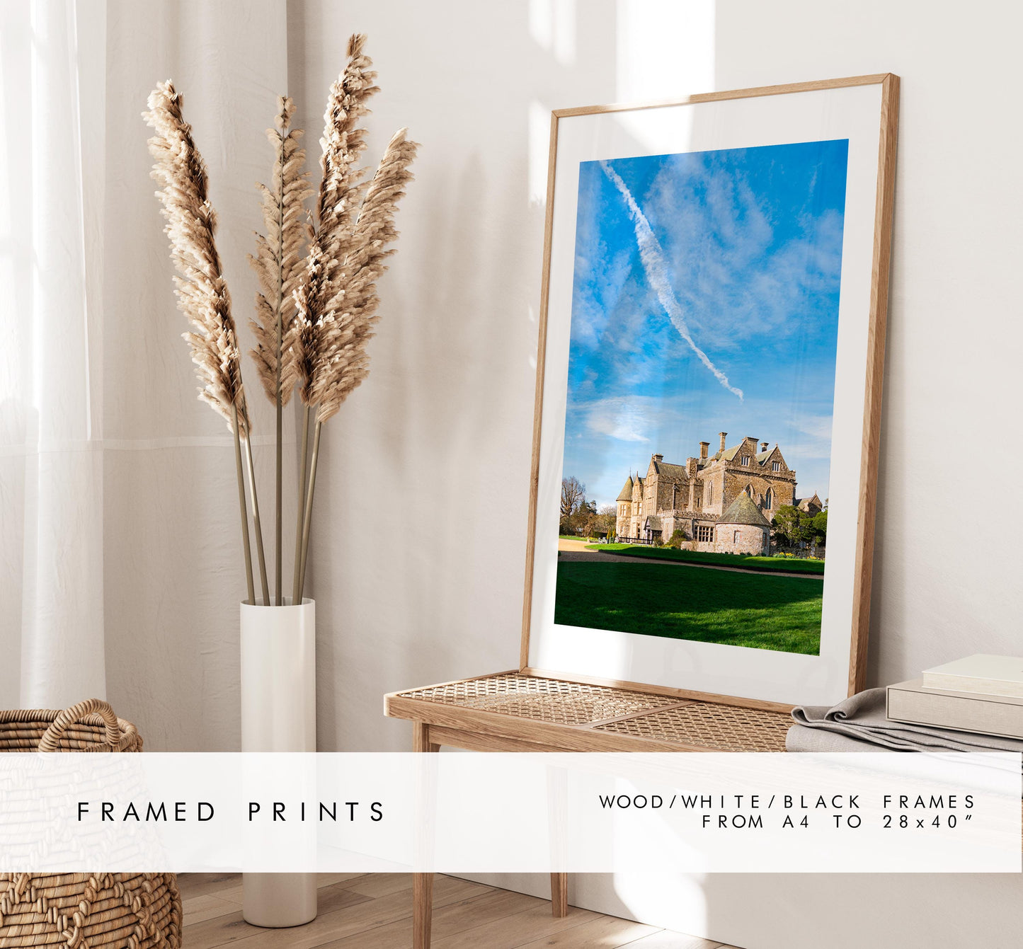 Beaulieu Photography Print - Hampshire Photography Prints - Wall Art -  Frame and Canvas Options - Portrait  - UK