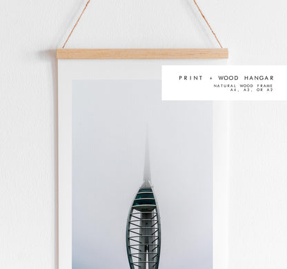 Spinnaker Tower - Photography Print - Portsmouth and Southsea Prints - Wall Art -  Frame and Canvas Options - Portrait