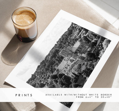 Winchester Black and White Photography Print - Hampshire Photography Prints - Wall Art -  Frame and Canvas Options - Landscape  - UK