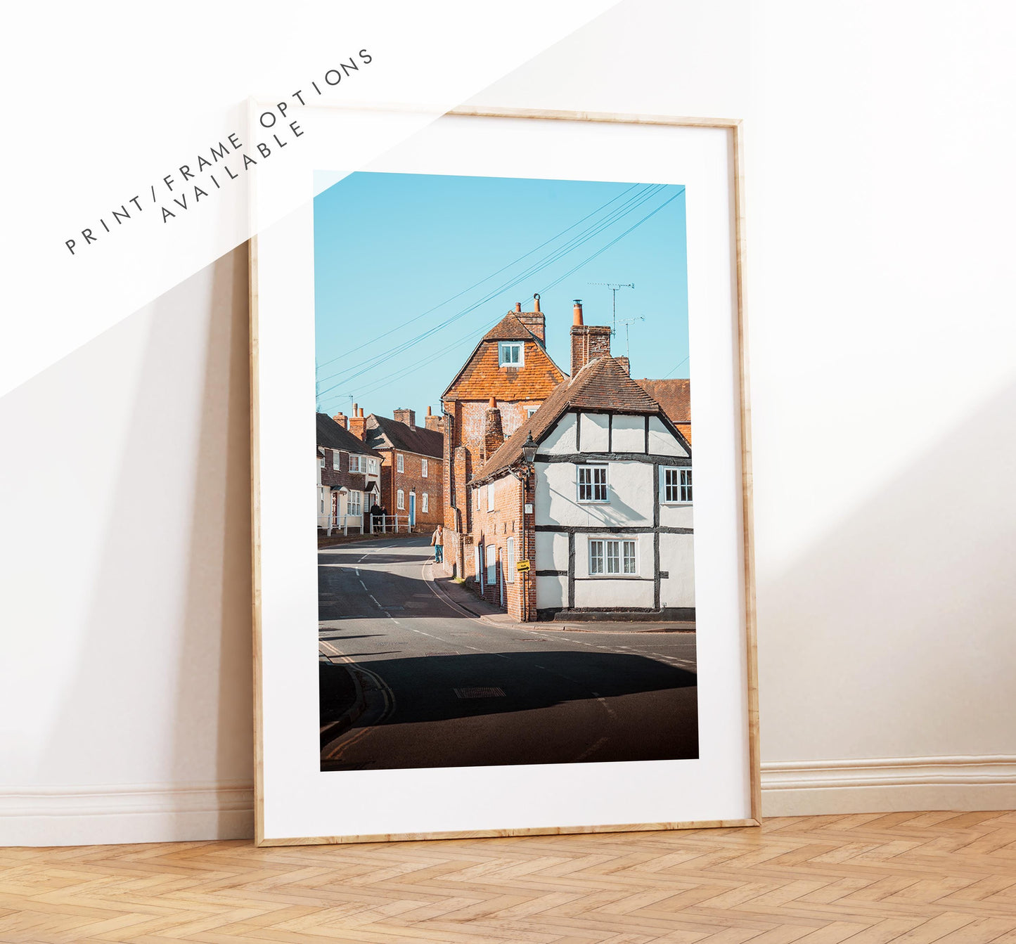 Wickham Photography Print - Hampshire Photography Prints - Wall Art -  Frame and Canvas Options - Portrait  - UK