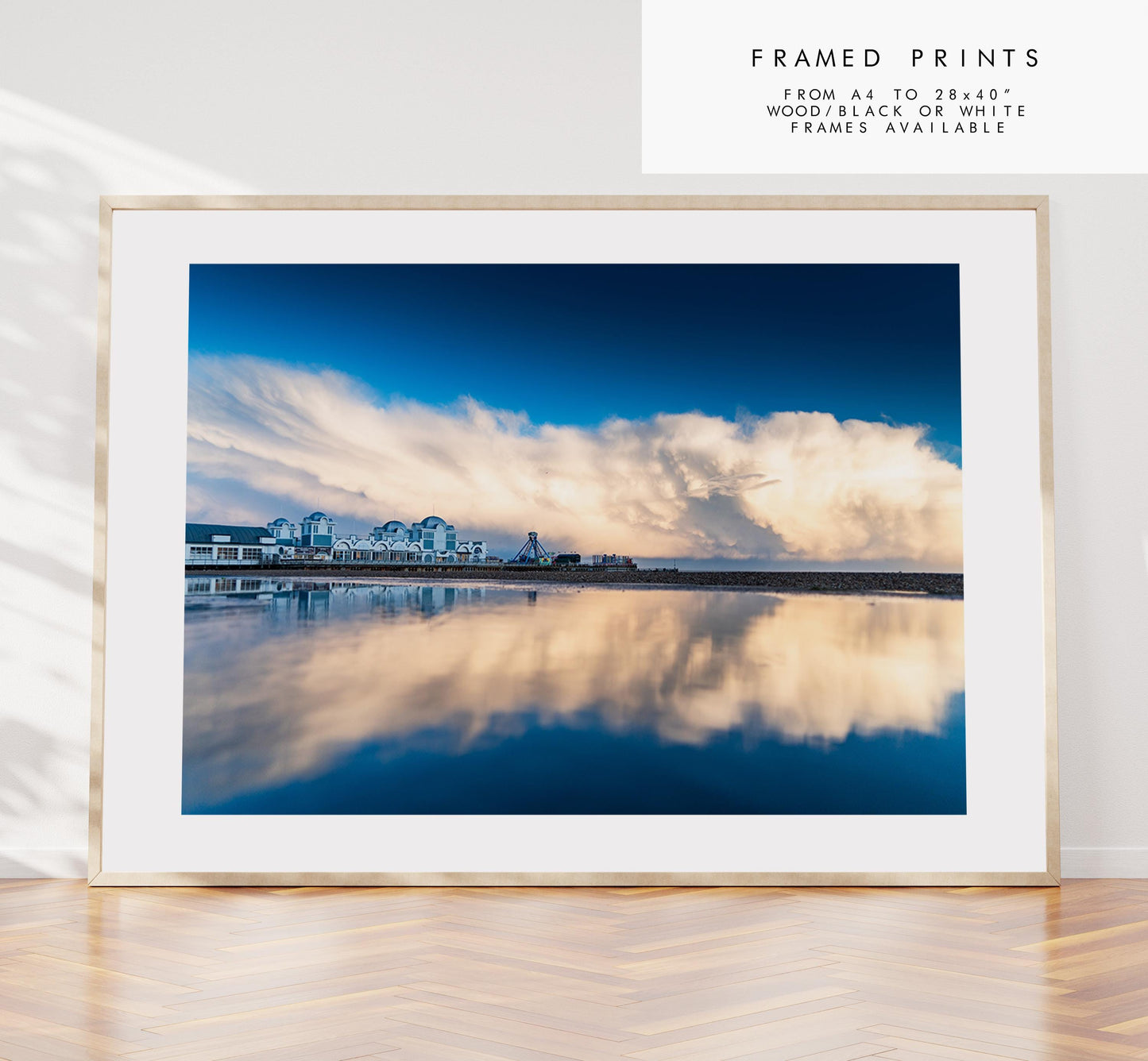 South Parade Pier - Photography Print - Portsmouth and Southsea Prints - Wall Art -  Frame and Canvas Options - Landscape