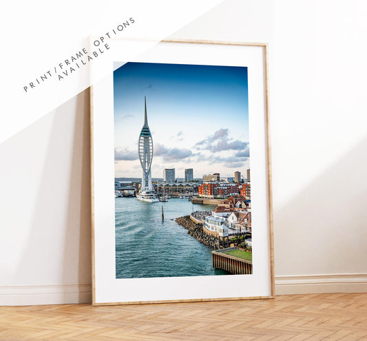 Portsmouth Print -  Photography Print - Portsmouth and Southsea Prints - Wall Art -  Frame and Canvas Options - Portrait