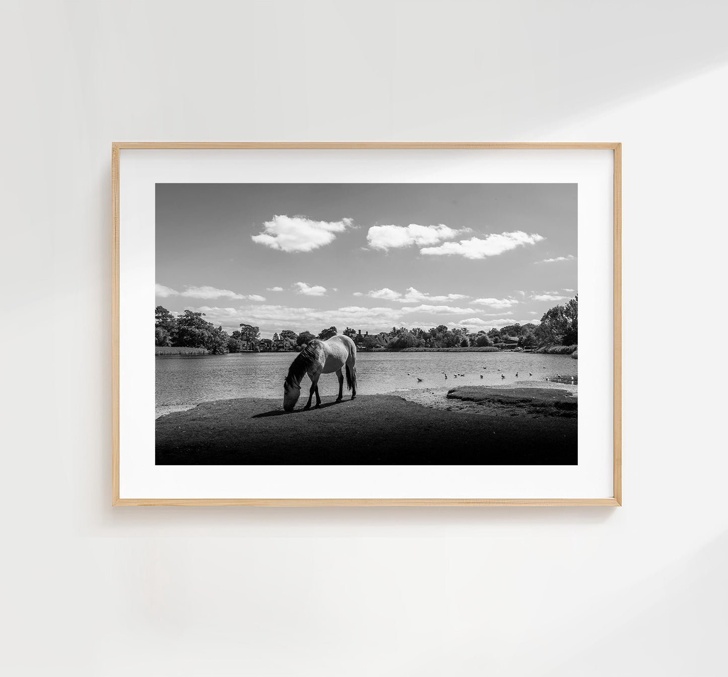 Beaulieu Black and White Photography Print - Hampshire Photography Prints - Wall Art -  Frame and Canvas Options - Landscape  - UK