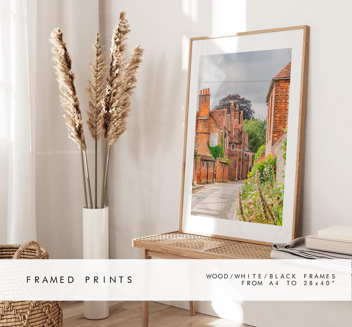 Winchester Photography Print - Hampshire Photography Prints - Wall Art -  Frame and Canvas Options - Portrait  - UK