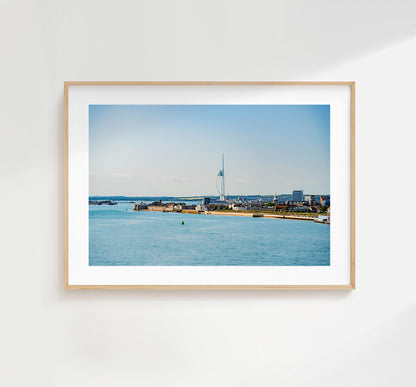 Spinnaker Tower - Photography Print - Portsmouth and Southsea Prints - Wall Art -  Frame and Canvas Options - Landscape