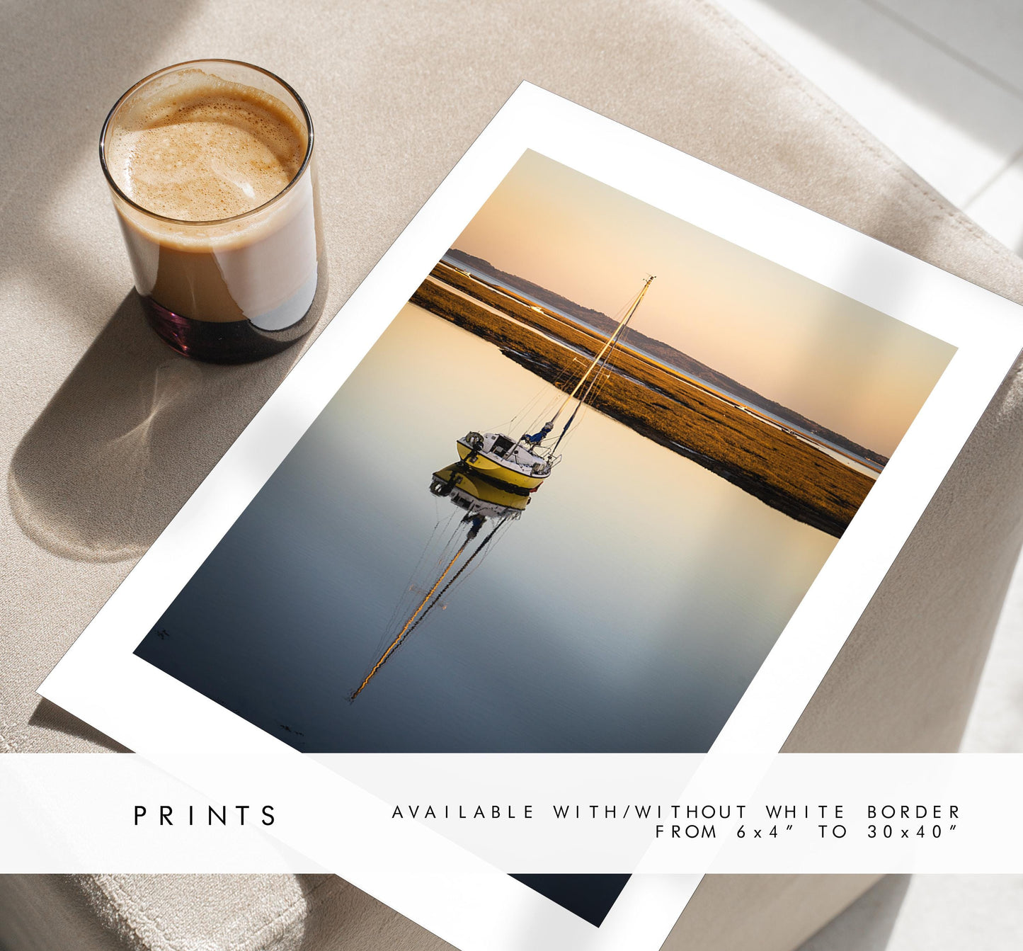 Keyhaven Photography Print - Hampshire Photography Prints - Wall Art -  Frame and Canvas Options - Portrait  - UK