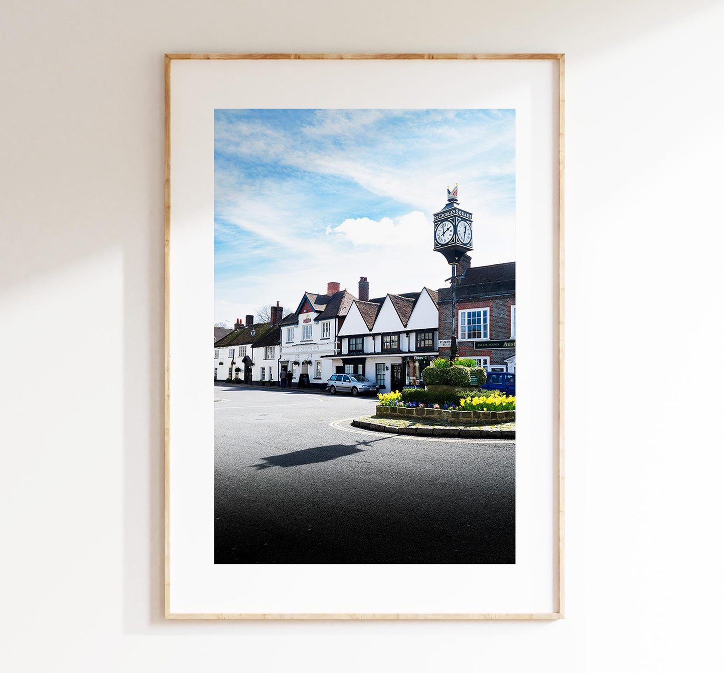 Bishops Waltham Photography Print - Hampshire Photography Prints - Wall Art -  Frame and Canvas Options - Portrait  - UK