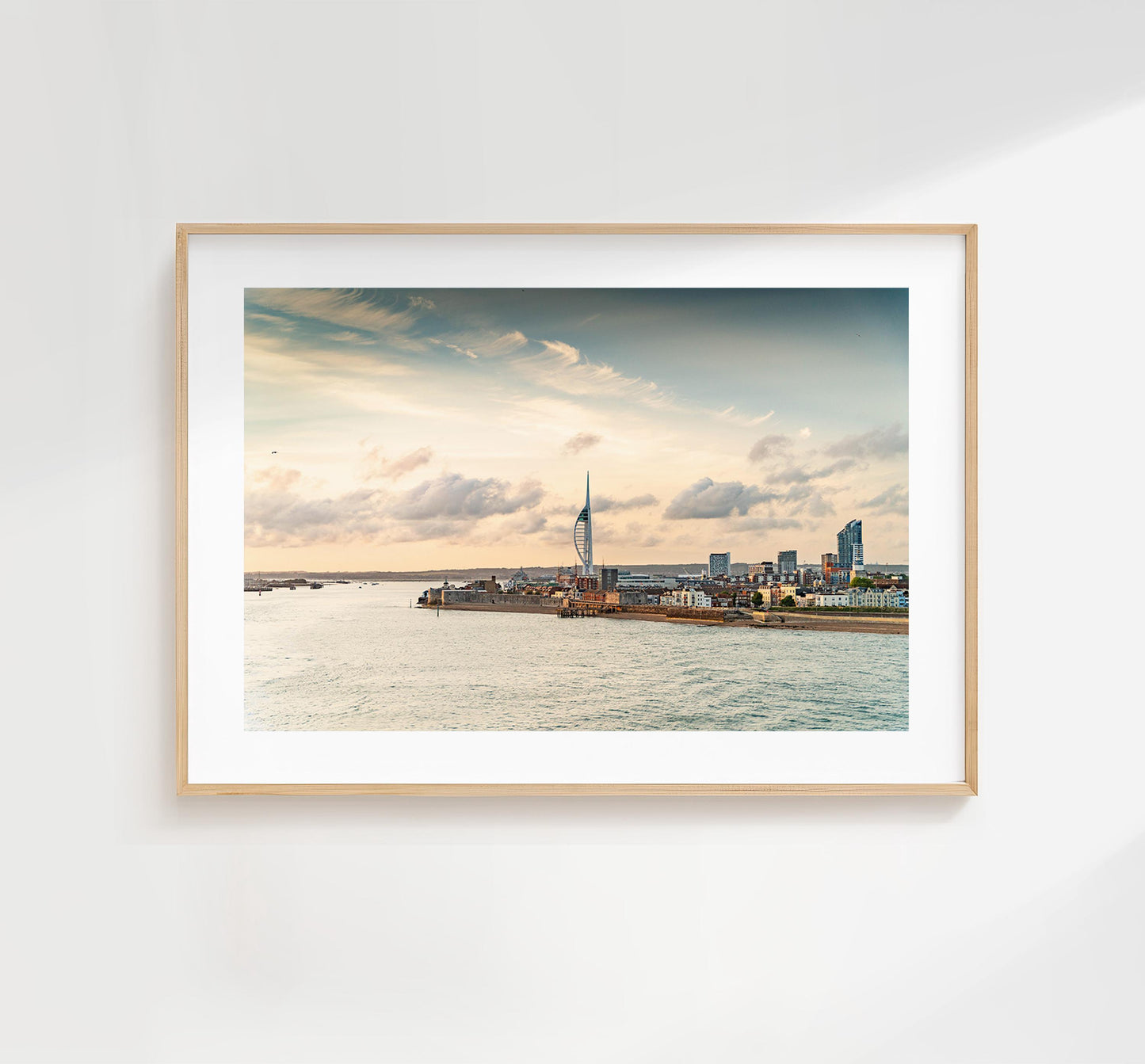 Portsmouth Sunset - Photography Print - Portsmouth and Southsea Prints - Wall Art -  Frame and Canvas Options - Landscape