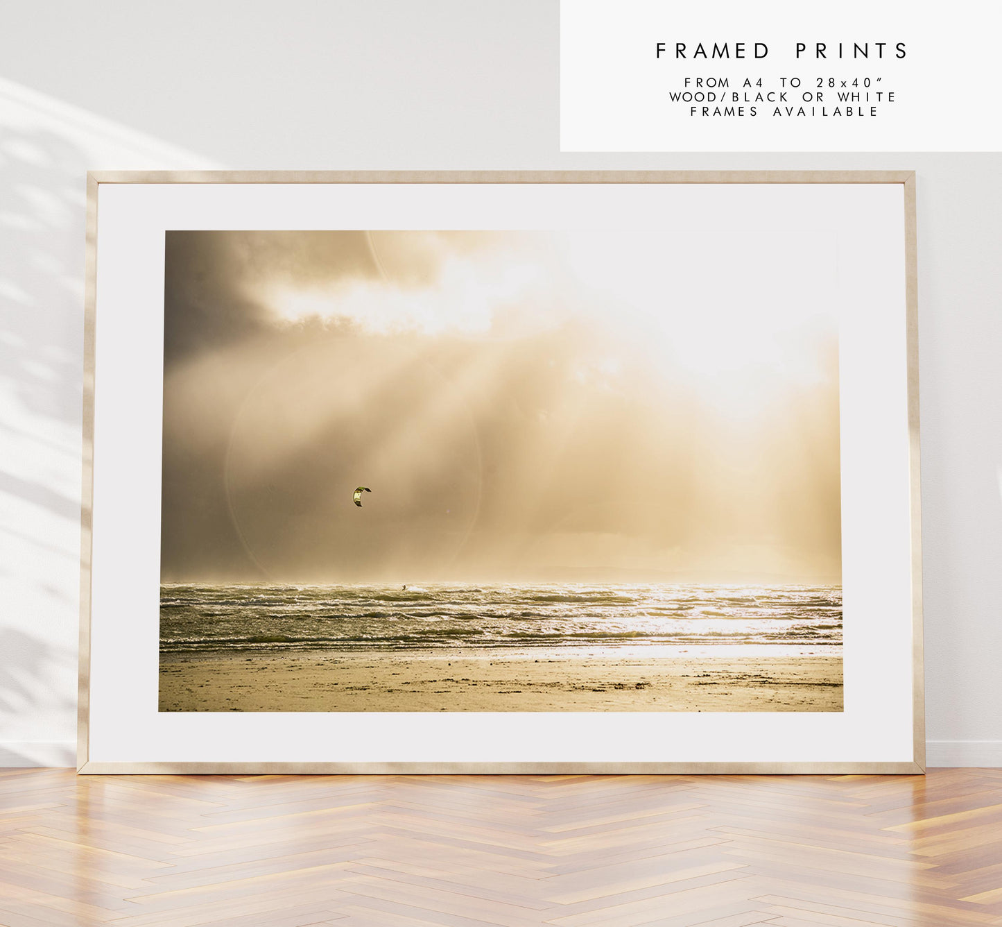 West Wittering Beach Photography Print - West Sussex Photography Prints - Wall Art -  Frame and Canvas Options - Landscape  - UK