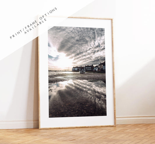 Bosham Photography Print - West Sussex Photography Prints - Wall Art -  Frame and Canvas Options - Portrait  - UK