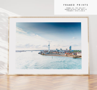 Portsmouth Print - Photography Print - Portsmouth and Southsea Prints - Wall Art -  Frame and Canvas Options - Landscape
