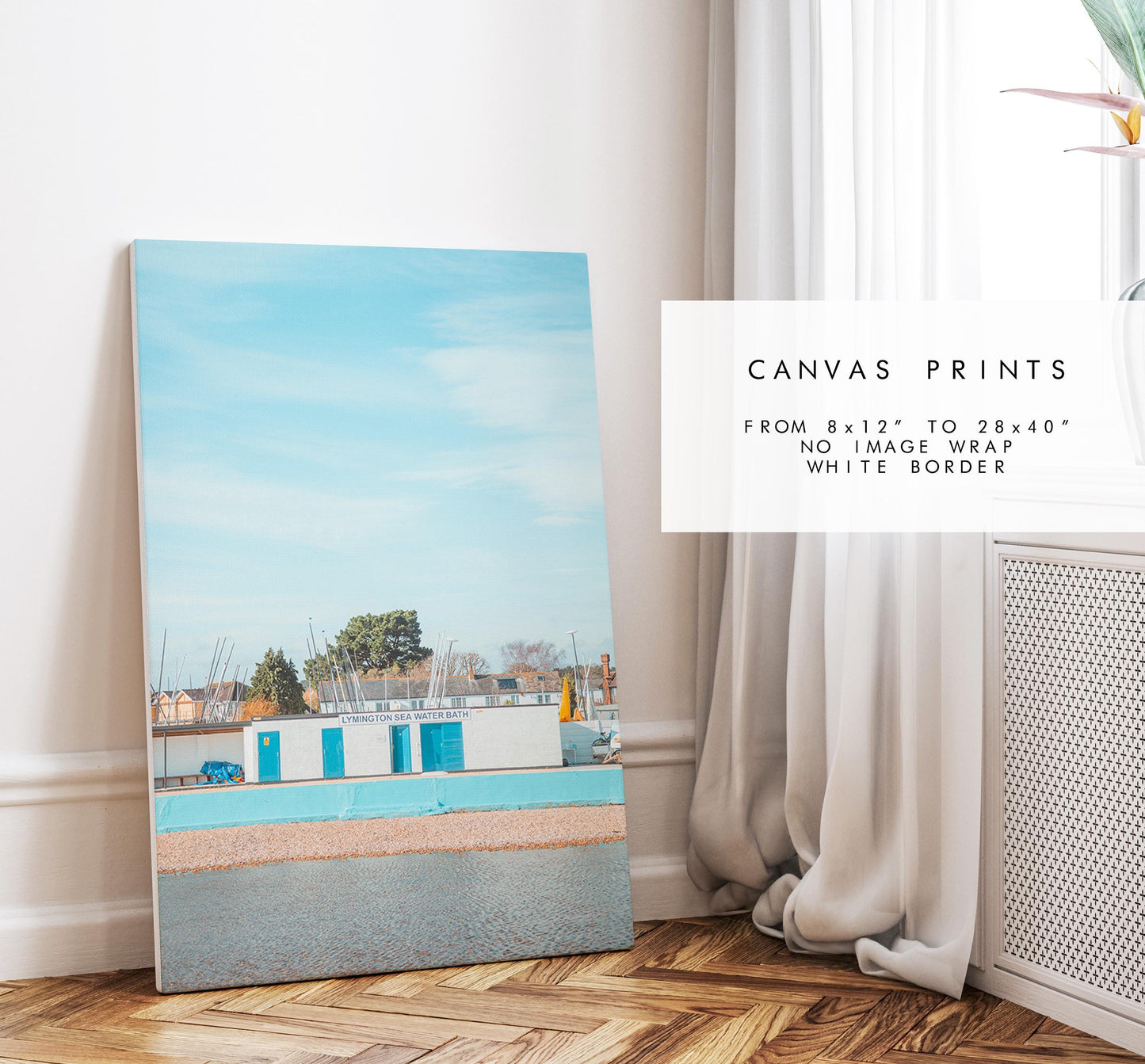 Lymington Photography Print - Hampshire Photography Prints - Wall Art -  Frame and Canvas Options - Portrait  - UK