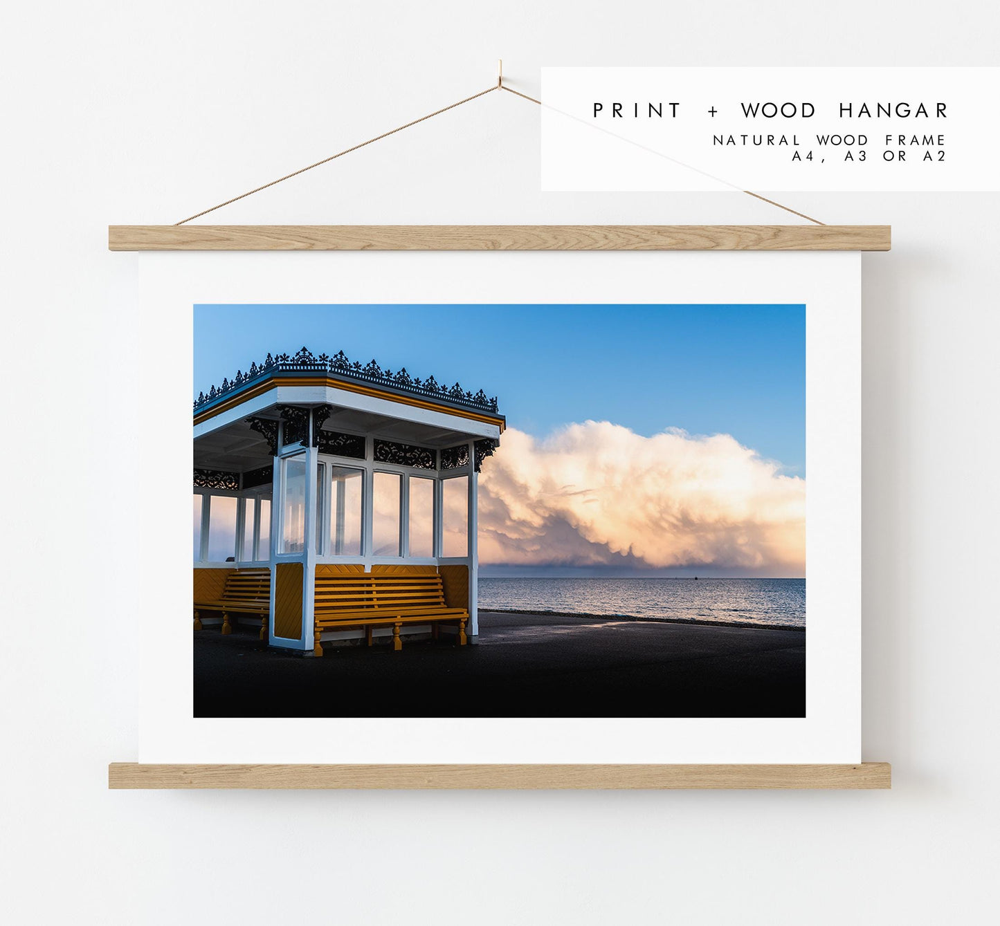 Southsea Shelter - Photography Print - Portsmouth and Southsea Prints - Wall Art -  Frame and Canvas Options - Landscape