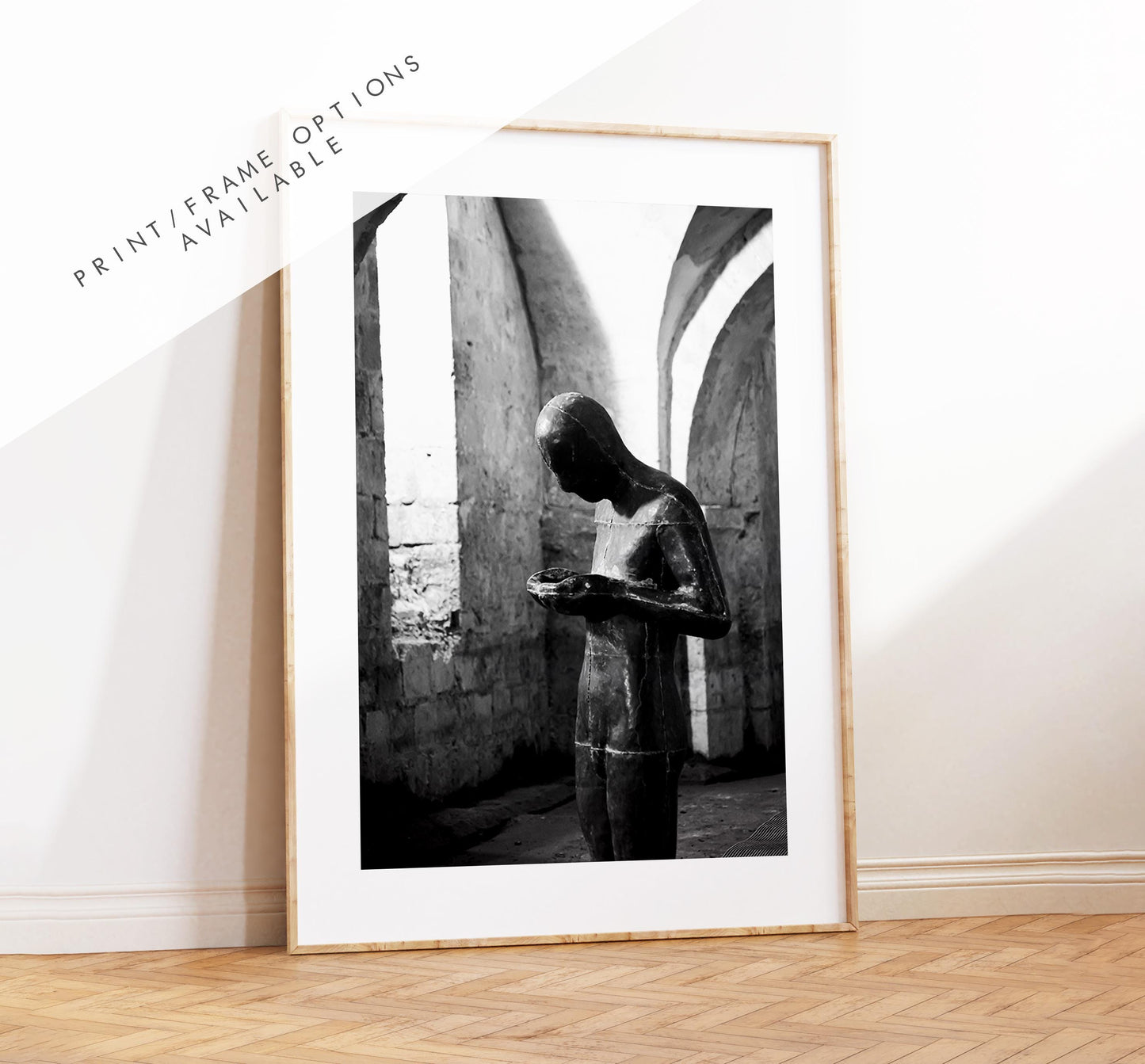 Winchester Black and White Photography Print - Hampshire Photography Prints - Wall Art -  Frame and Canvas Options - Portrait  - UK
