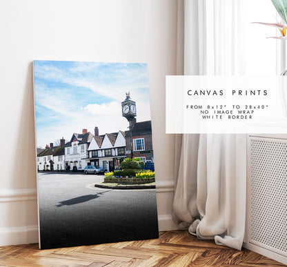 Bishops Waltham Photography Print - Hampshire Photography Prints - Wall Art -  Frame and Canvas Options - Portrait  - UK