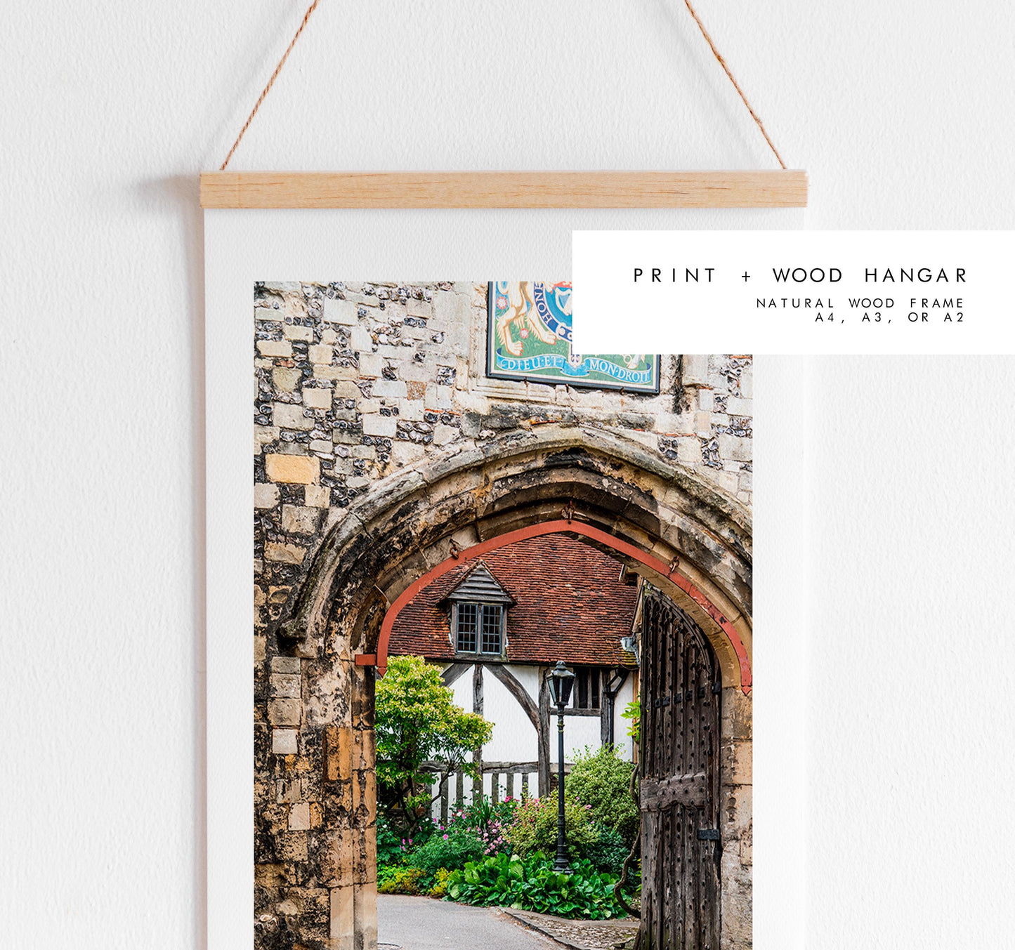Winchester Photography Print - Hampshire Photography Prints - Wall Art -  Frame and Canvas Options - Portrait  - UK