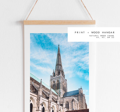 Chichester Print - West Sussex Photography Prints - Wall Art -  Frame and Canvas Options - Portrait  - UK