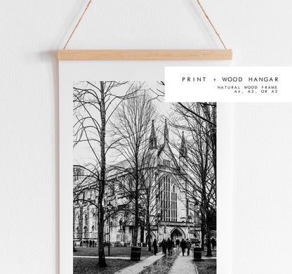 Winchester Black and White Photography Print - Hampshire Photography Prints - Wall Art -  Frame and Canvas Options - Portrait  - UK