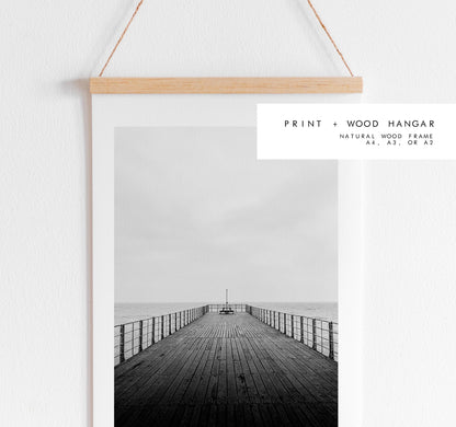 Bognor Regis Pier Photography Print - West Sussex Photography Prints - Wall Art -  Frame and Canvas Options - Portrait  - UK