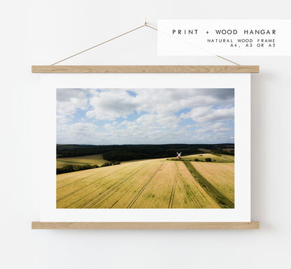 Halnaker Windmill Photography Print - West Sussex Photography Prints - Wall Art -  Frame and Canvas Options - Landscape  - UK