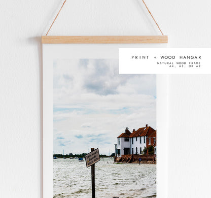 Bosham Photography Print - West Sussex Photography Prints - Wall Art -  Frame and Canvas Options - Portrait  - UK