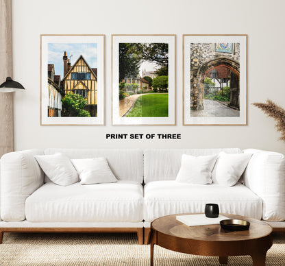 Winchester Print Set x3 - Prints or Framed Prints - Print Set of Three - Winchester Photography Prints - Hampshire Photography
