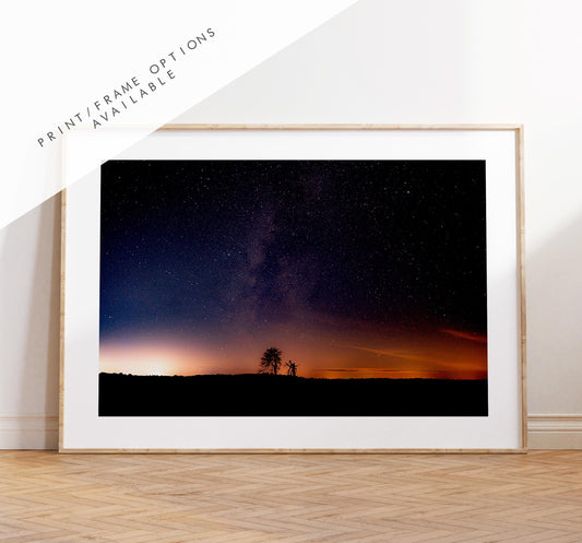 Night Sky Photography Print - New Forest - Hampshire Photography Prints - Wall Art -  Frame and Canvas Options - Landscape  - UK