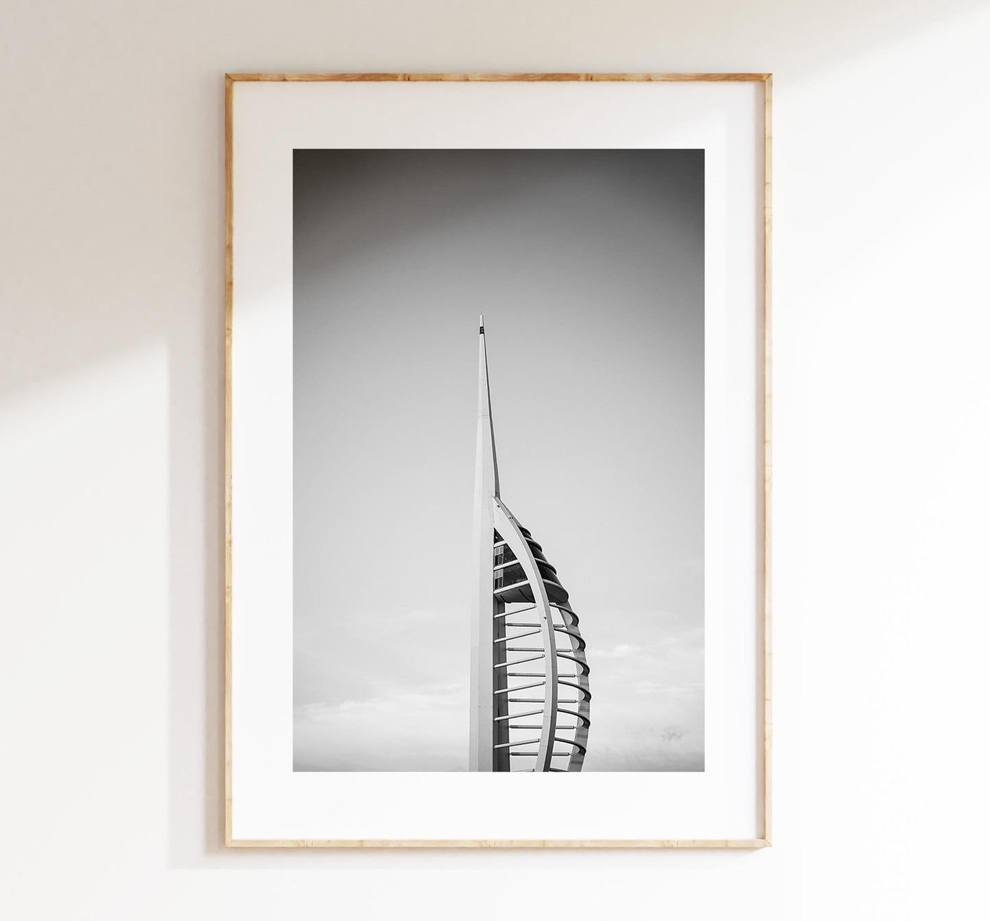Spinnaker Tower - Photography Print - Portsmouth and Southsea Prints - Wall Art -  Frame and Canvas Options - Portrait - BW
