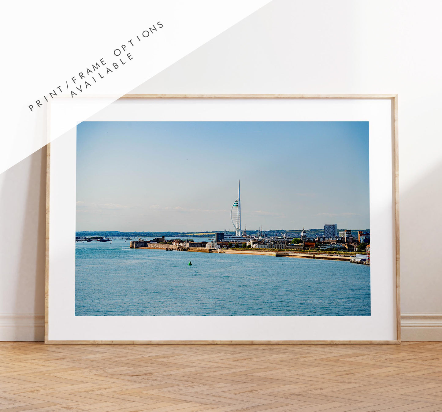 Spinnaker Tower - Photography Print - Portsmouth and Southsea Prints - Wall Art -  Frame and Canvas Options - Landscape