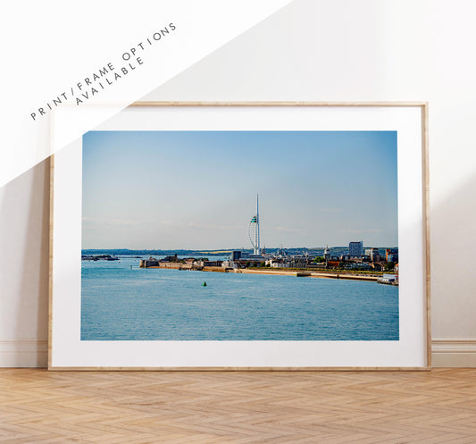 Spinnaker Tower - Photography Print - Portsmouth and Southsea Prints - Wall Art -  Frame and Canvas Options - Landscape
