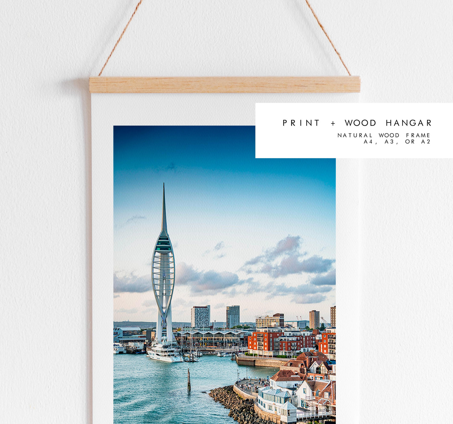 Portsmouth Print -  Photography Print - Portsmouth and Southsea Prints - Wall Art -  Frame and Canvas Options - Portrait