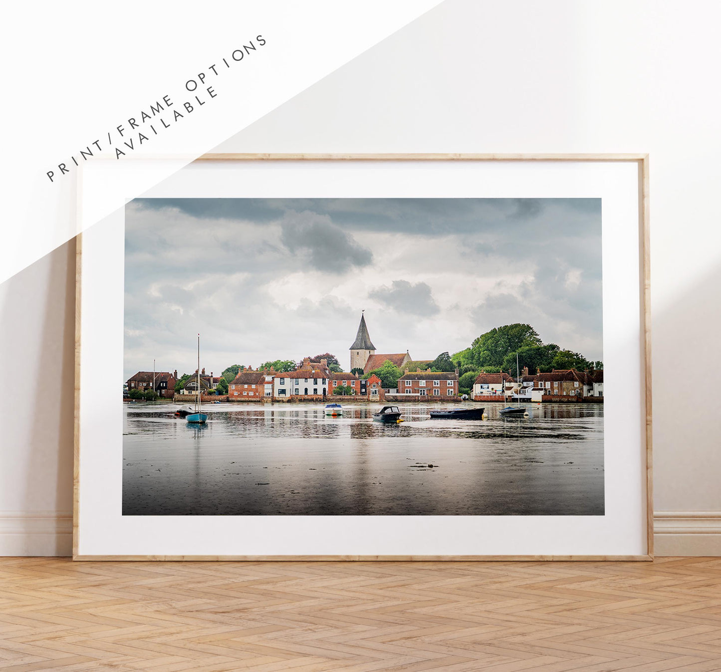 Bosham Print - West Sussex Photography Prints - Wall Art -  Frame and Canvas Options - Landscape  - UK